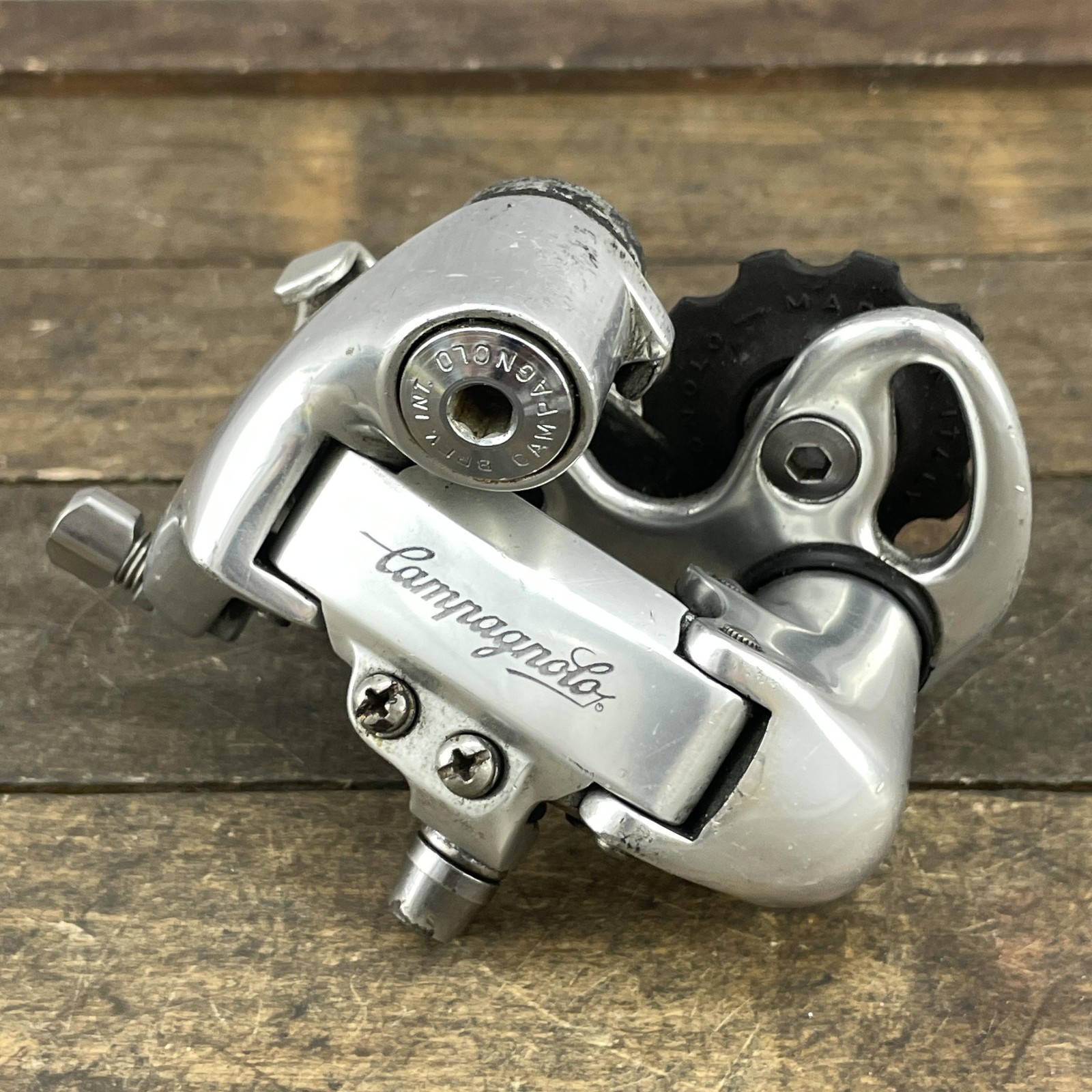 Vintage Campagnolo Rear Derailleur Short Cage Road Bike Silver 245g Italian