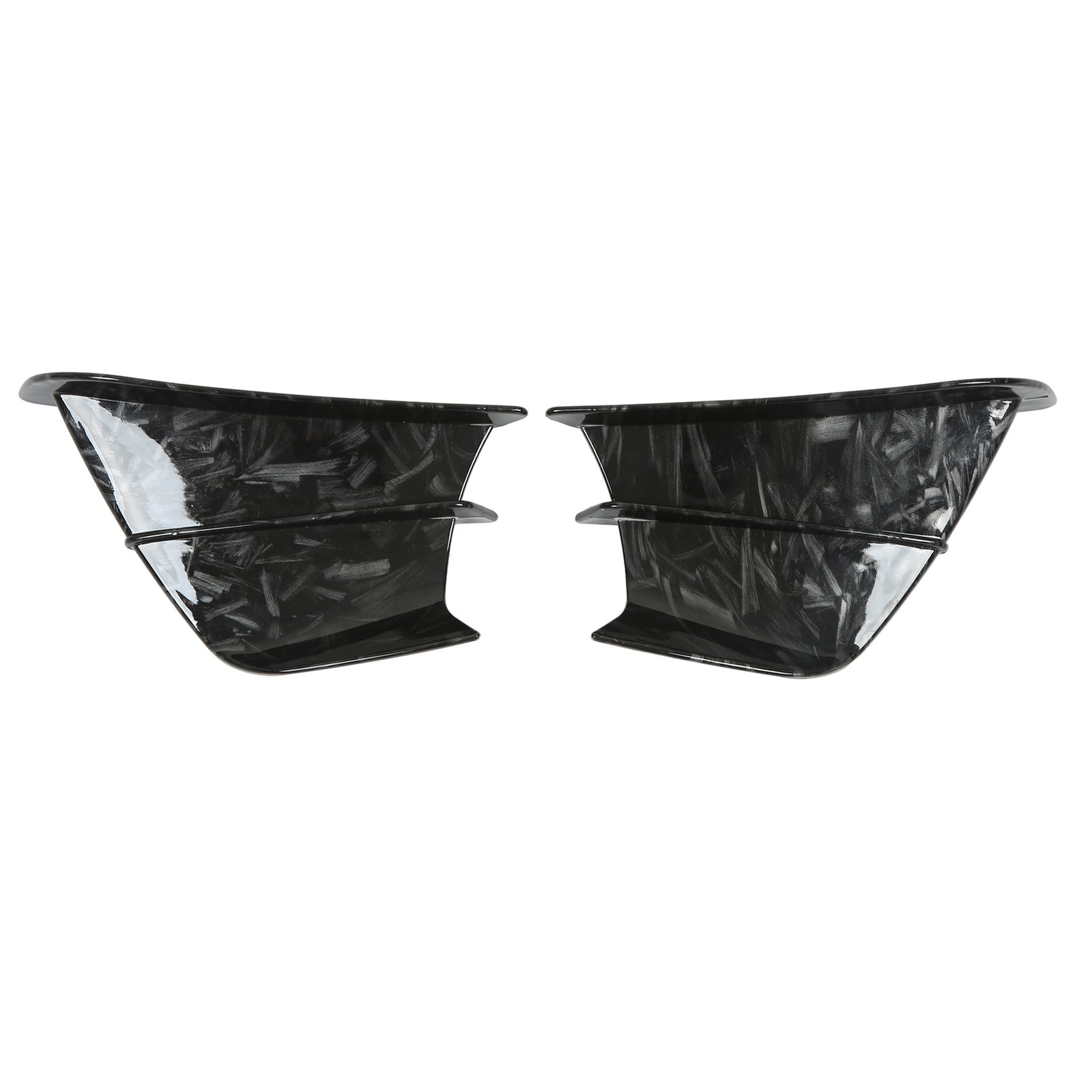 Front Fairing Winglets Sporty Look Scratch Free Cool Design Motorcycle Side XIQE