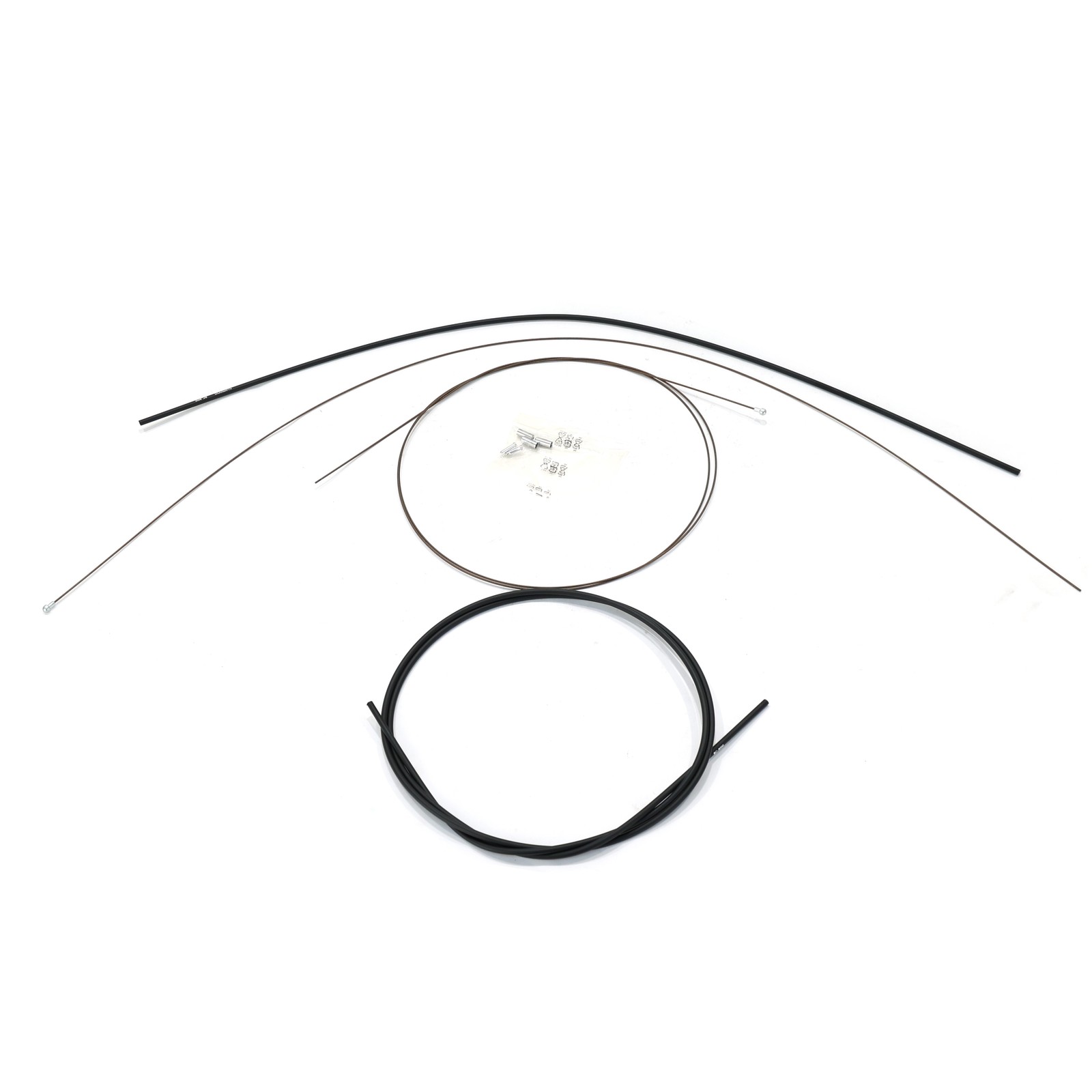 Shimano Road Bike Brake Cable & Housing Kit, Polymer Coated, Black, Rim Brake