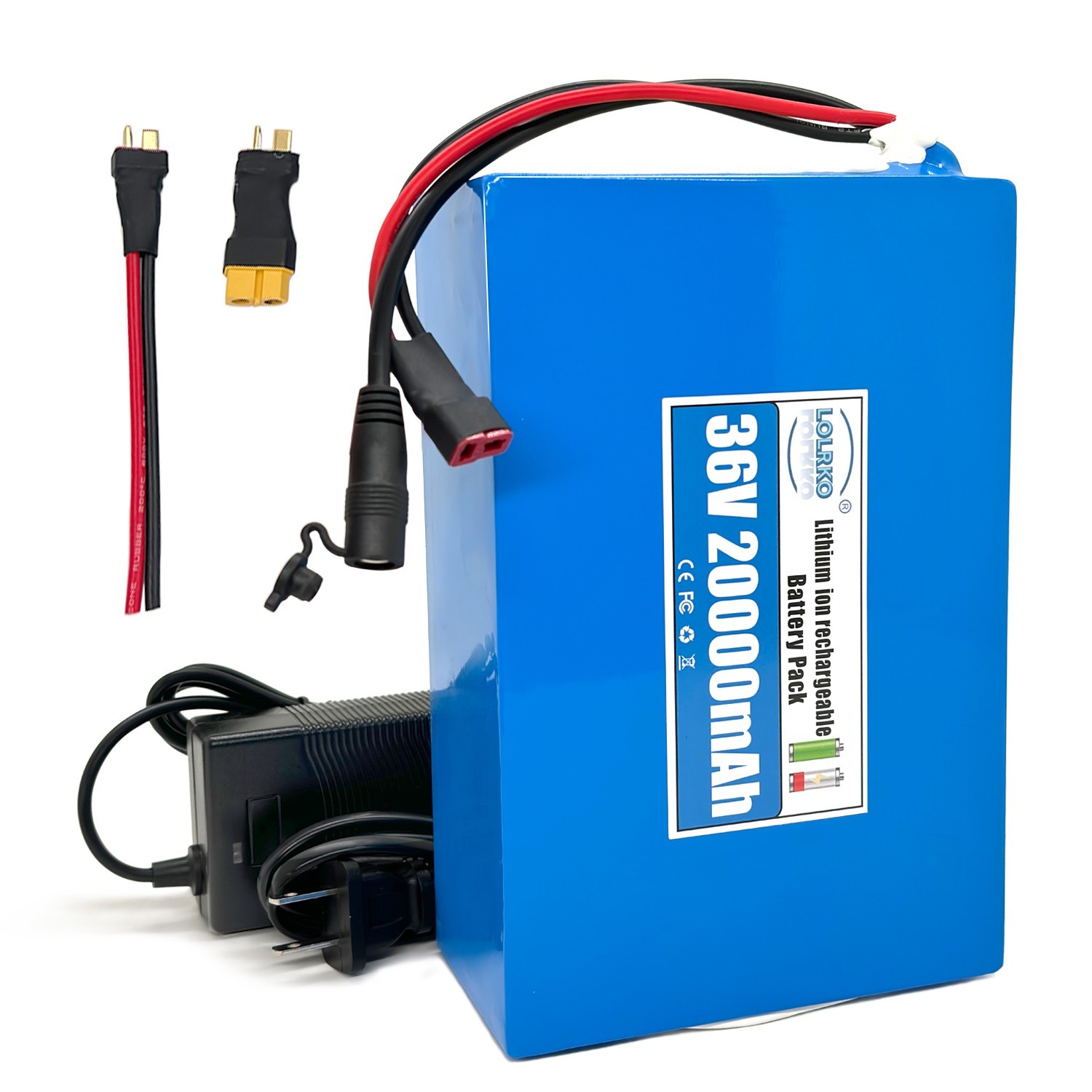 36V 20AH Battery for 200W-1000W Ebike Electric Bicycle Bike Scooter 30A BMS
