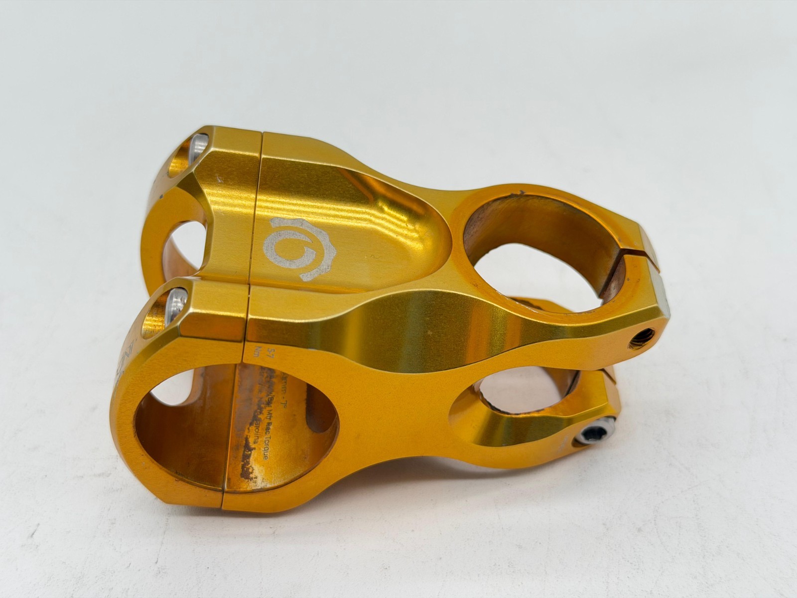 Industry Nine A35 MTB Mountain Bike Bicycle Stem Gold +/- 7 degree 35.0 x 50mm