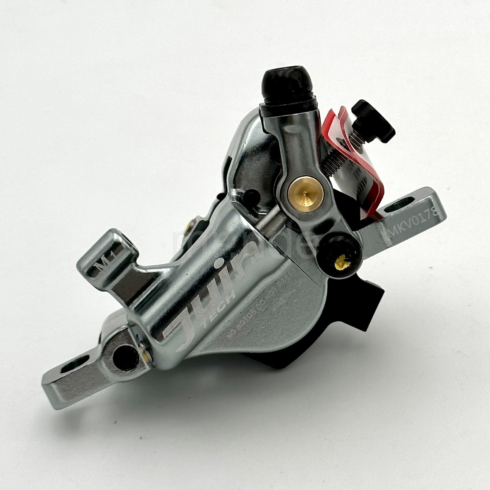Juin Tech M1 – Cable actuated hydraulic MTB Disc Brake set w/160mm Rotor Gray
