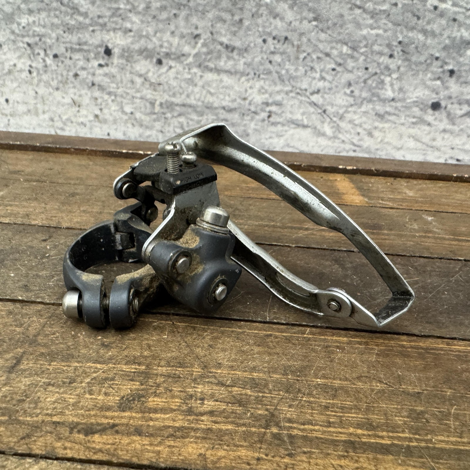 Shimano Deore LX Front Derailleur Clamp On 31.8 Triple Bottom Pull Japan 120g