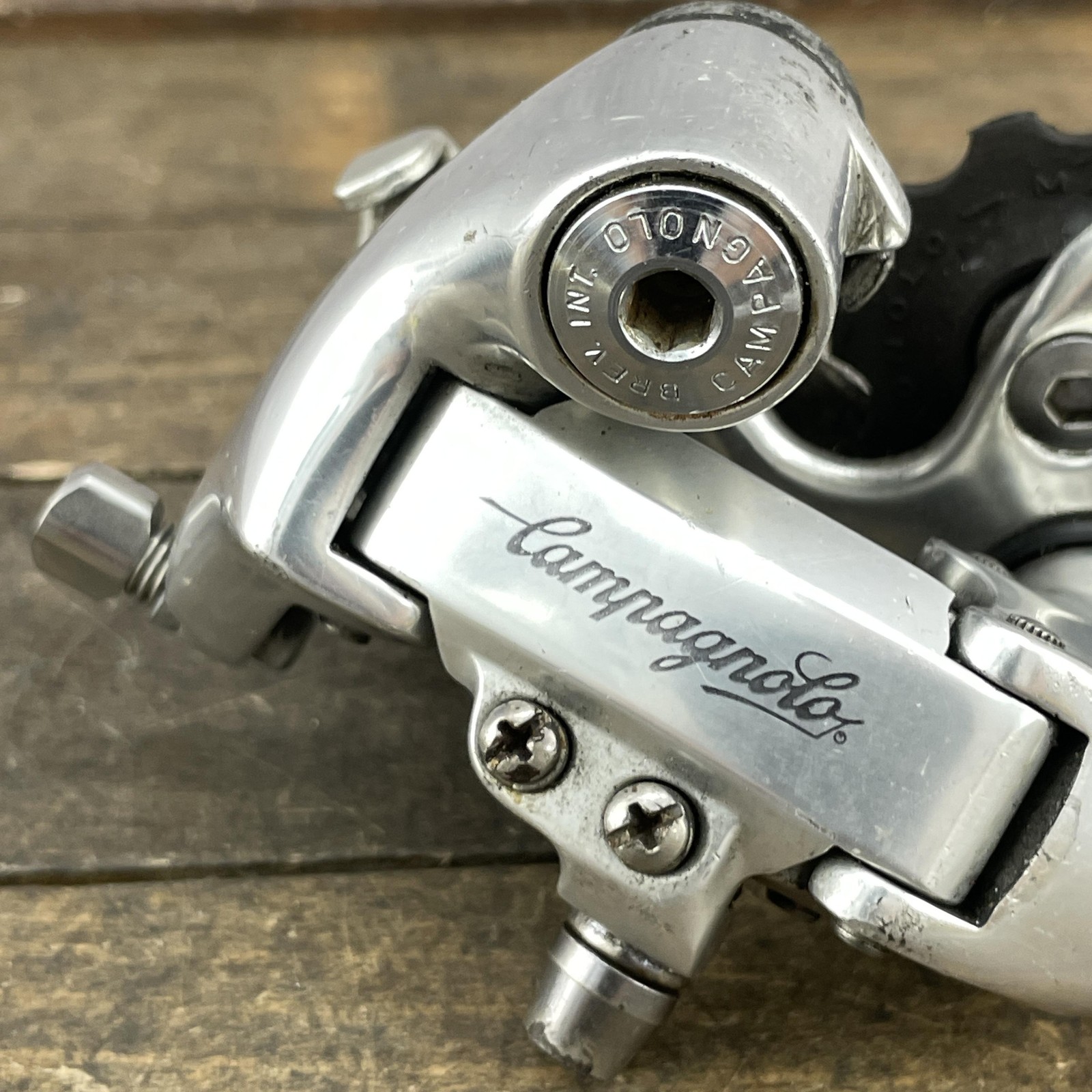 Vintage Campagnolo Rear Derailleur Short Cage Road Bike Silver 245g Italian
