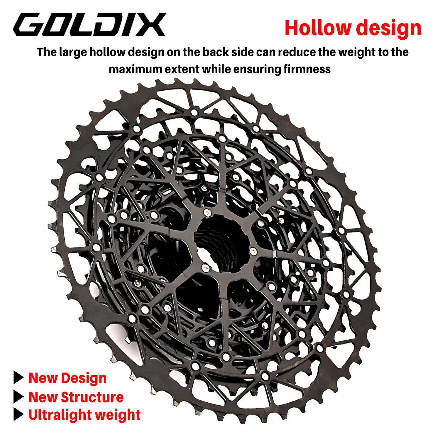 Ultralight Bicycle Cassette Freewheel Carbon Steel Material 9/10/11/12/13 Speed