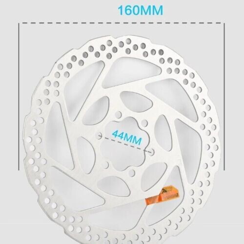 RT56 SHIMANO Bicycle MTB 160mm Rotors Bike Disc Brake Rotor + 6 Bolts US