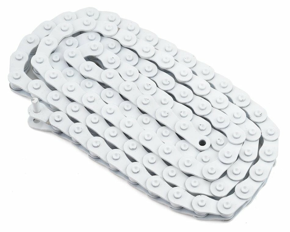 SHADOW CONSPIRACY INTERLOCK V2 HALF LINK CHAIN 1/8 BMX BIKE BICYCLE WHITE NEW