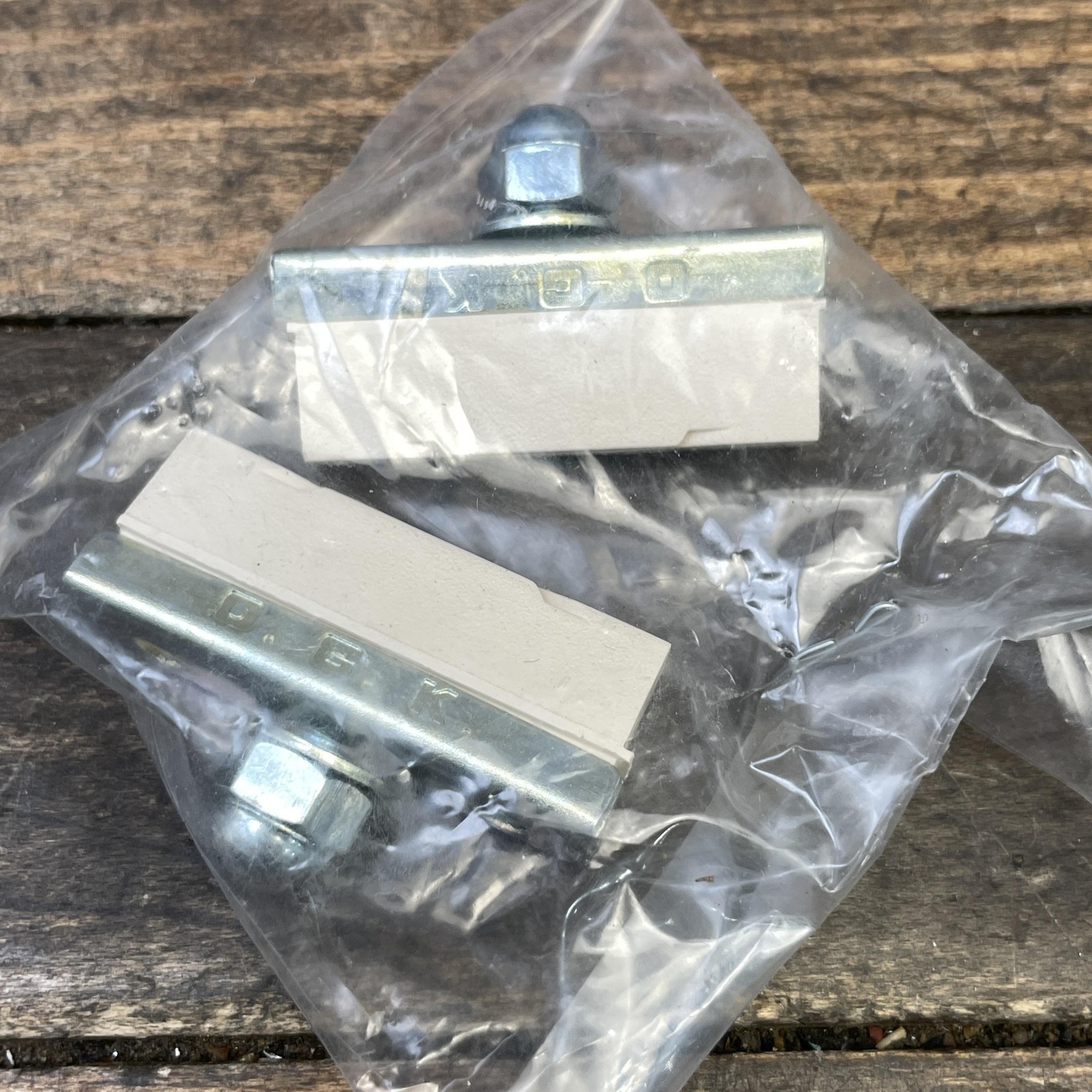 Vintage OGK Mag Wheel Brake Pads White NOS 1980s BMX Bike Old School