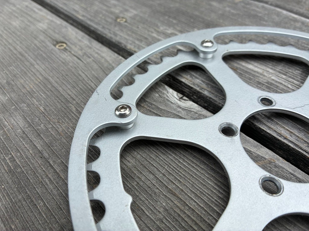 FSA Steel Chainring + Chainguard for TA Stronglight VO Cranks | 50.4 BCD / 42T