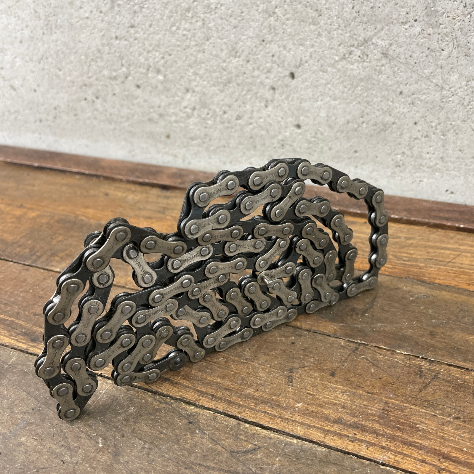 Vintage Suntour Chain 104 Links Silver Road Mountain Bike 90s 80s Eroica Race