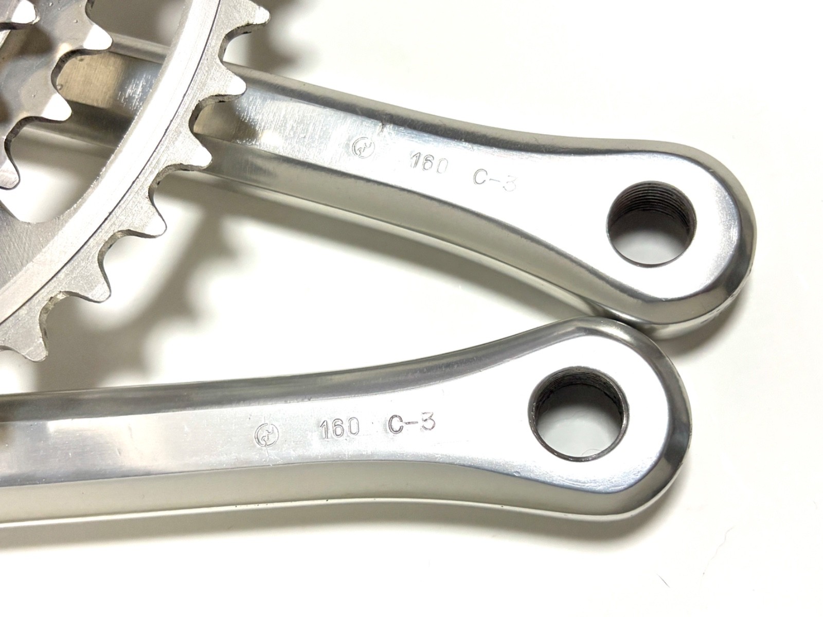 Rare SUGINO PX Triple Crankset 160mm 46/36/30T w/ Box Vintage Touring