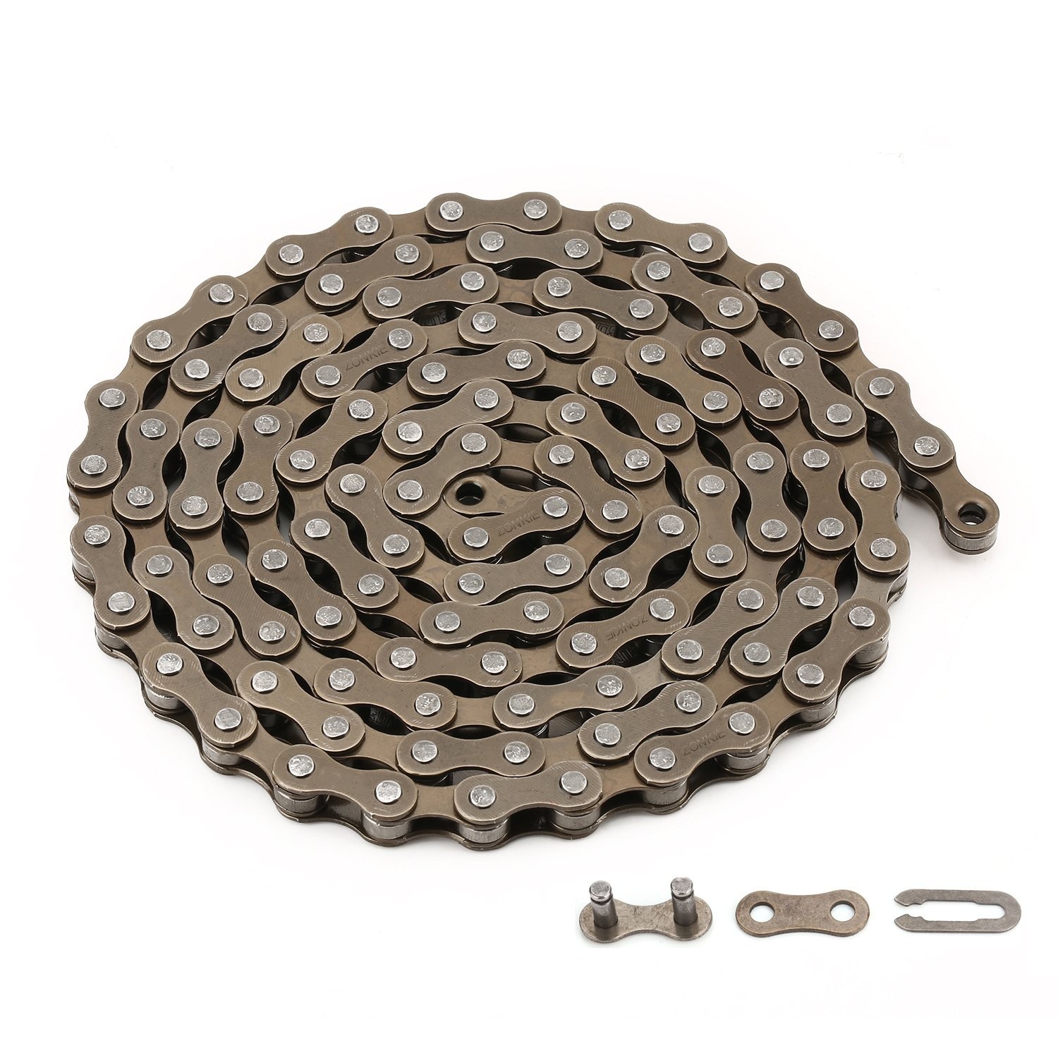 Lightweight and Easy-Install Single-Speed Bicycle Chain – 58 Inches, 0.5” Pitch