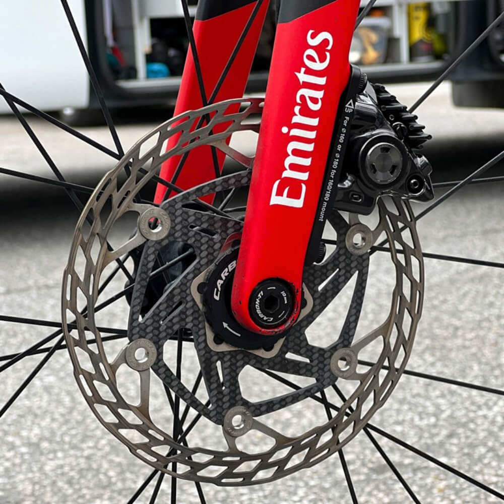 Carbon-Ti X-Rotor Center Lock SteelCarbon 3 Disc Brake Rotor