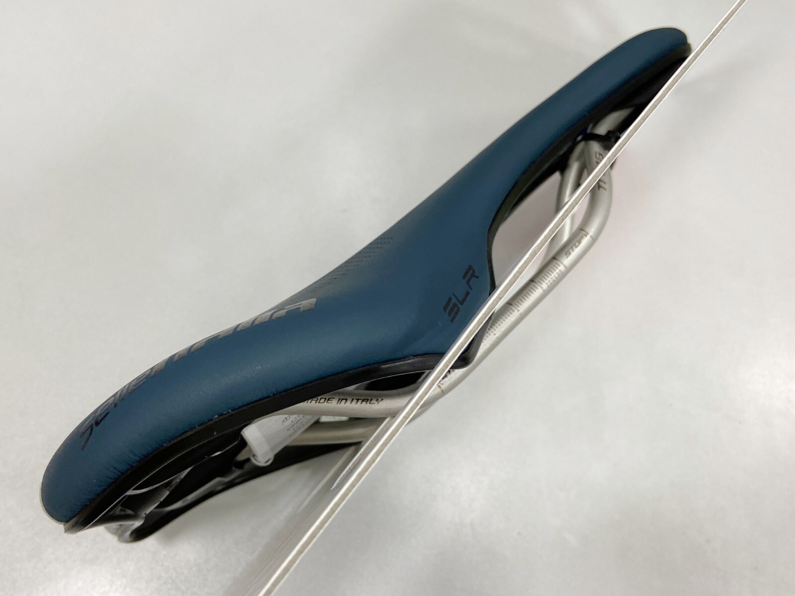Selle Italia SLR Boost Gravel Ti316 Superflow L3(145x248mm) Saddle Blue Granite
