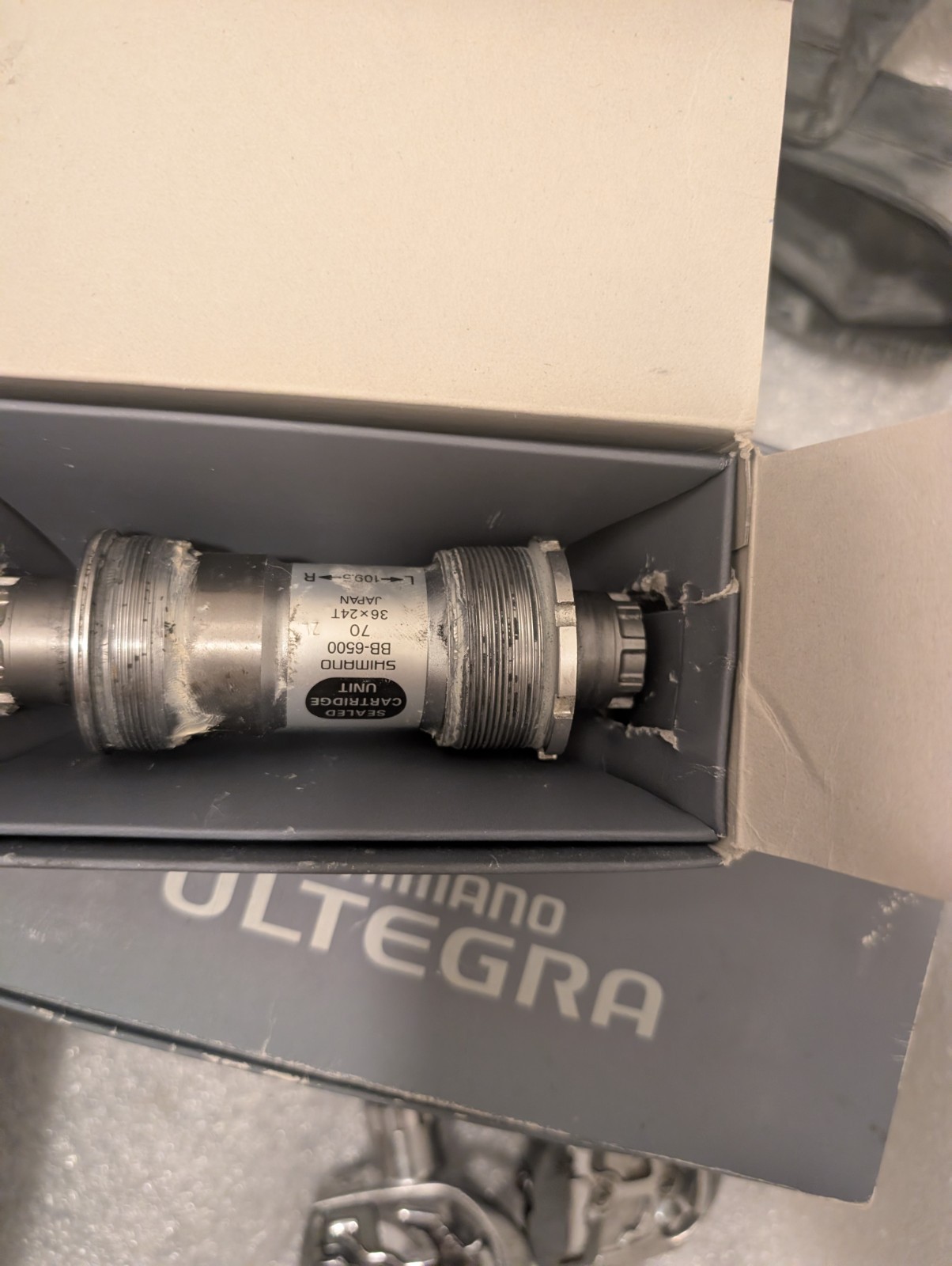 Shimano 105 5600 9 Speed Groupset with ultegra mixed in Great Condition