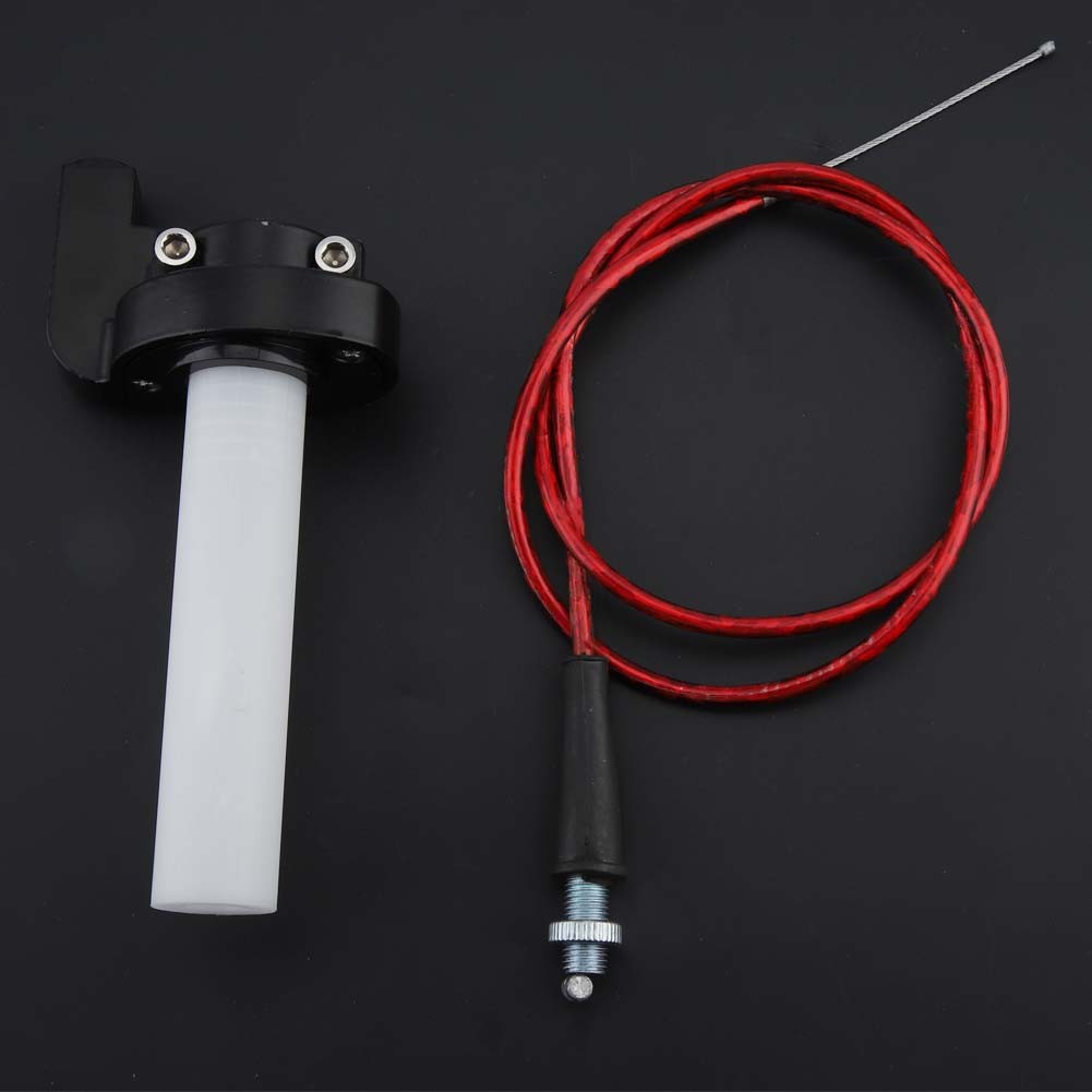 4.5 Inch Quick Action Turn Twist Handlebar Throttle Grip Twist With Cable F AHTM