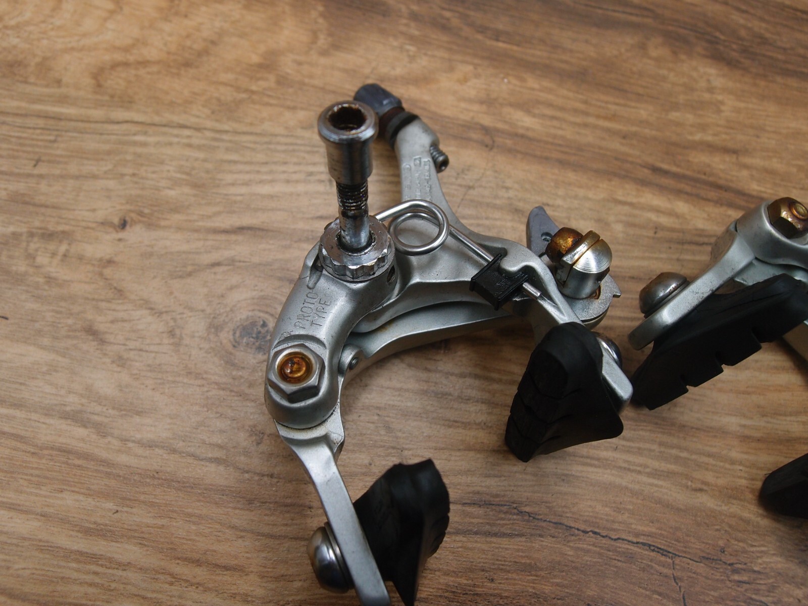 1989 road bike caliper side pull brakes Shimano 105 Prototype Japan BR-1055