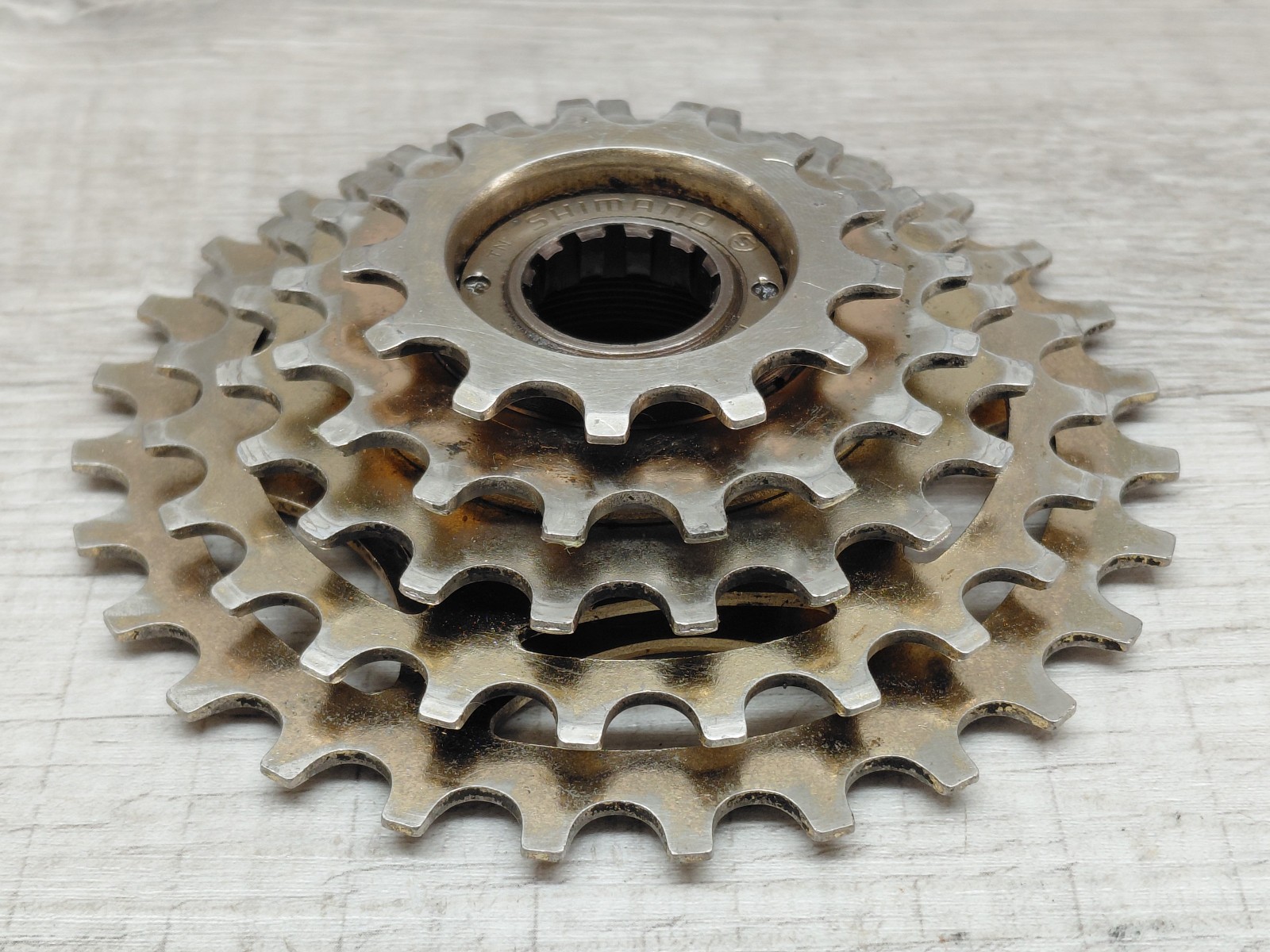 Vintage Shimano 1980’s 5-Speed GOLD Freewheel 14-28T Road Bike, Bicycle