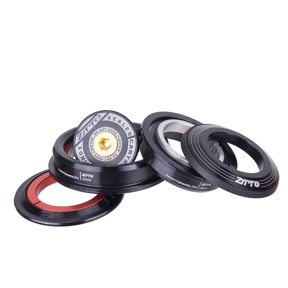 ZTTO Bicycle Internal Headset 44mm 56mm MTB Threadless Sealed Bearing 45 Degree