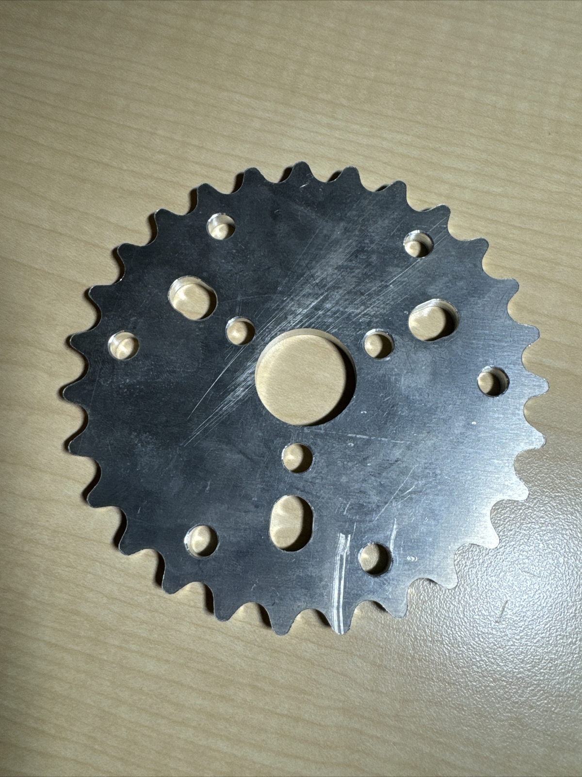 Quamen BMX Sprocket 27 T Mid School Authentic Aluminum USA Flatland Graveyard