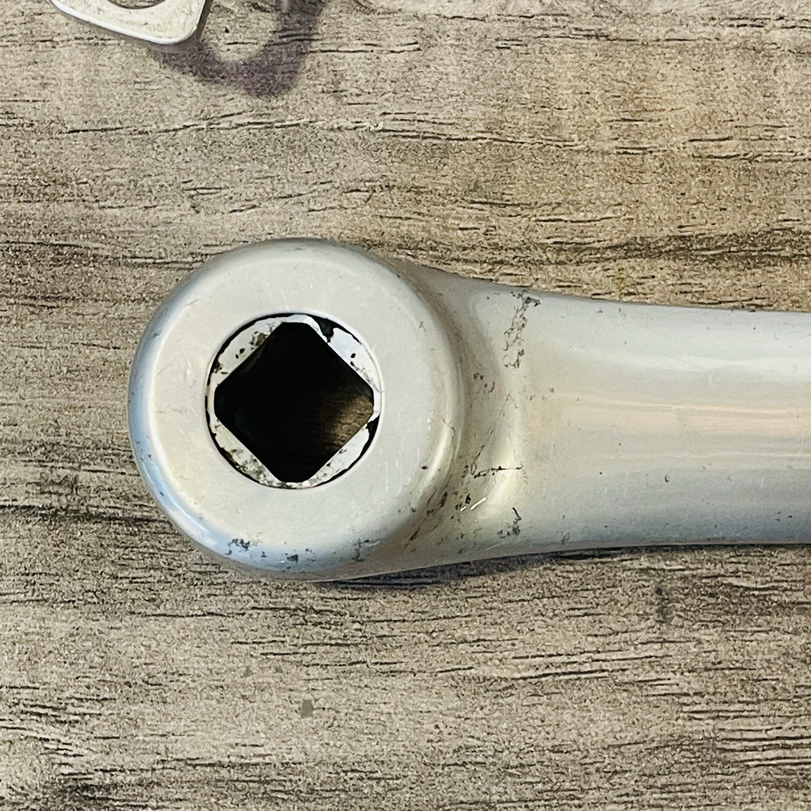 Vintage Suntour XC Pro MD Square Taper Crank Arms Grease Guard 175 Triple
