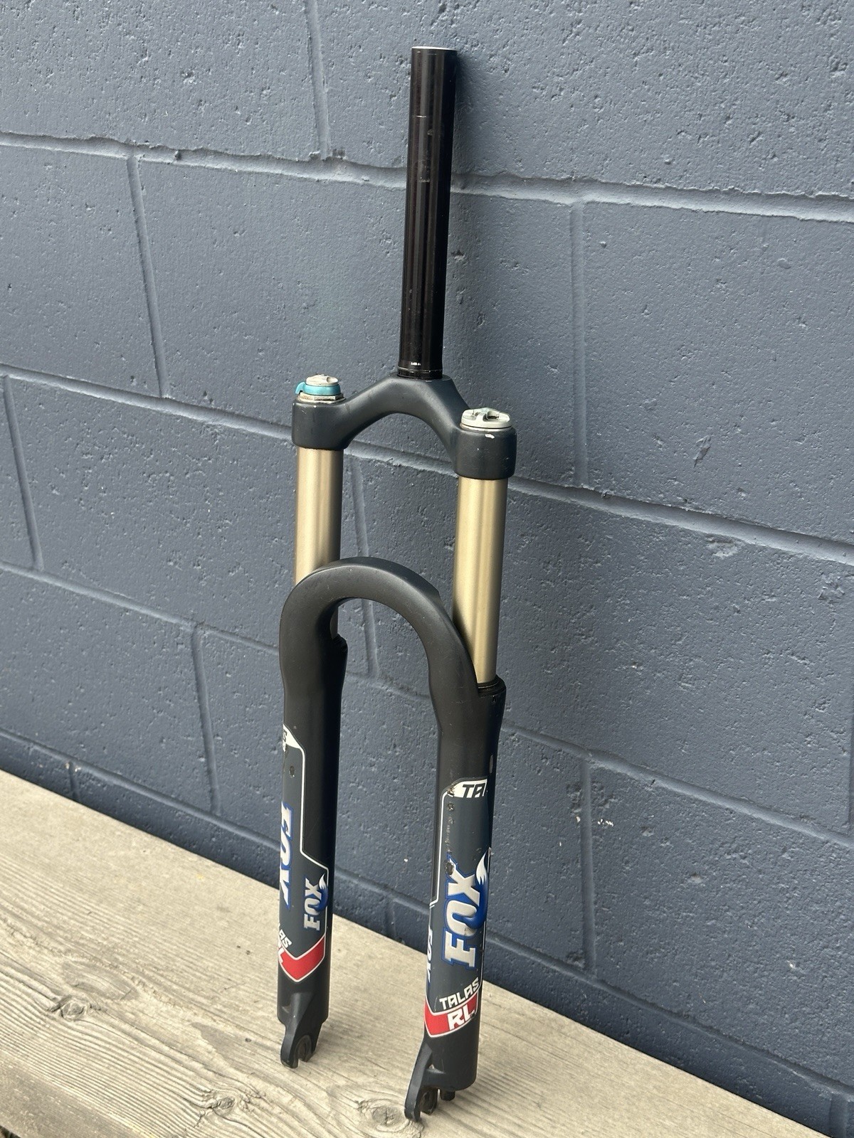 Fox Talas RL Fork 90-130mm Travel 26in QR 1 1/8 Straight Steerer Disc MTB