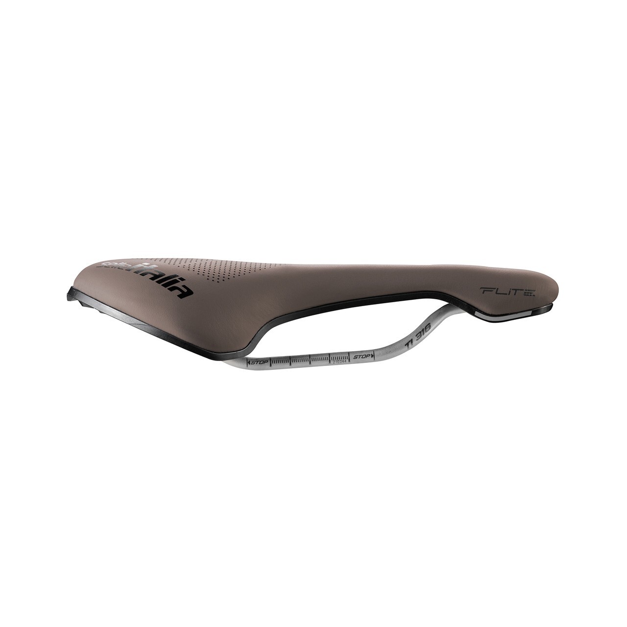 SELLE ITALIA SADDLE FLITE BOOST GRAVEL BROWN SUPERFLOW Ti316 L3 145MM 248MM NEW