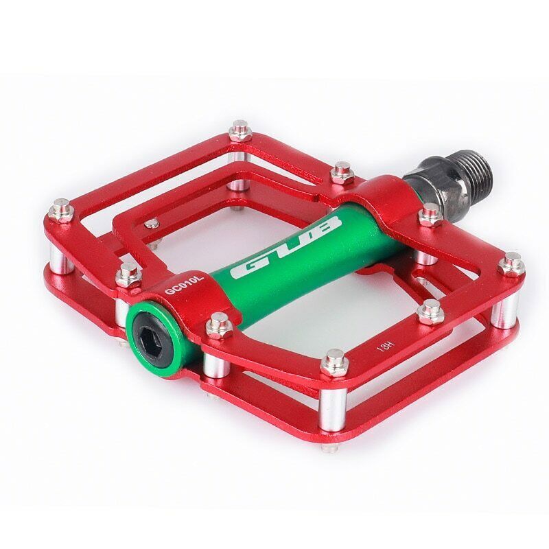 Cycling Pedals Aluminum Alloy Platform CR-MO 9/16″ DU Sealed Bearing Pedal