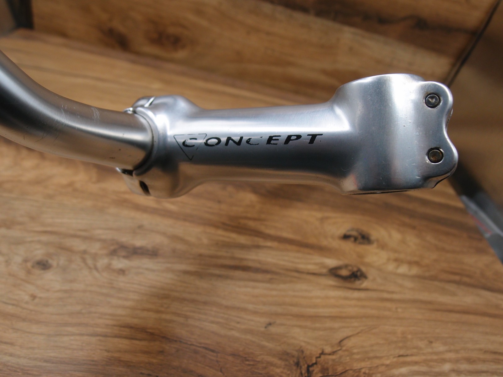 riser handlebar Humpert Race Power Downhill + ahead stem Concept 1 1/8 in