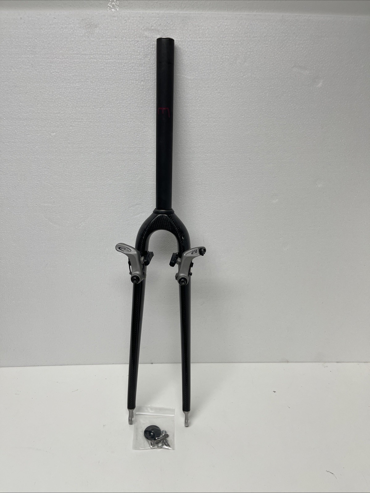 TrueTemper Alpha Q CX Carbon Fork 1 1/8″ Straight 700c W Avid Shorty 6 Rim Brake