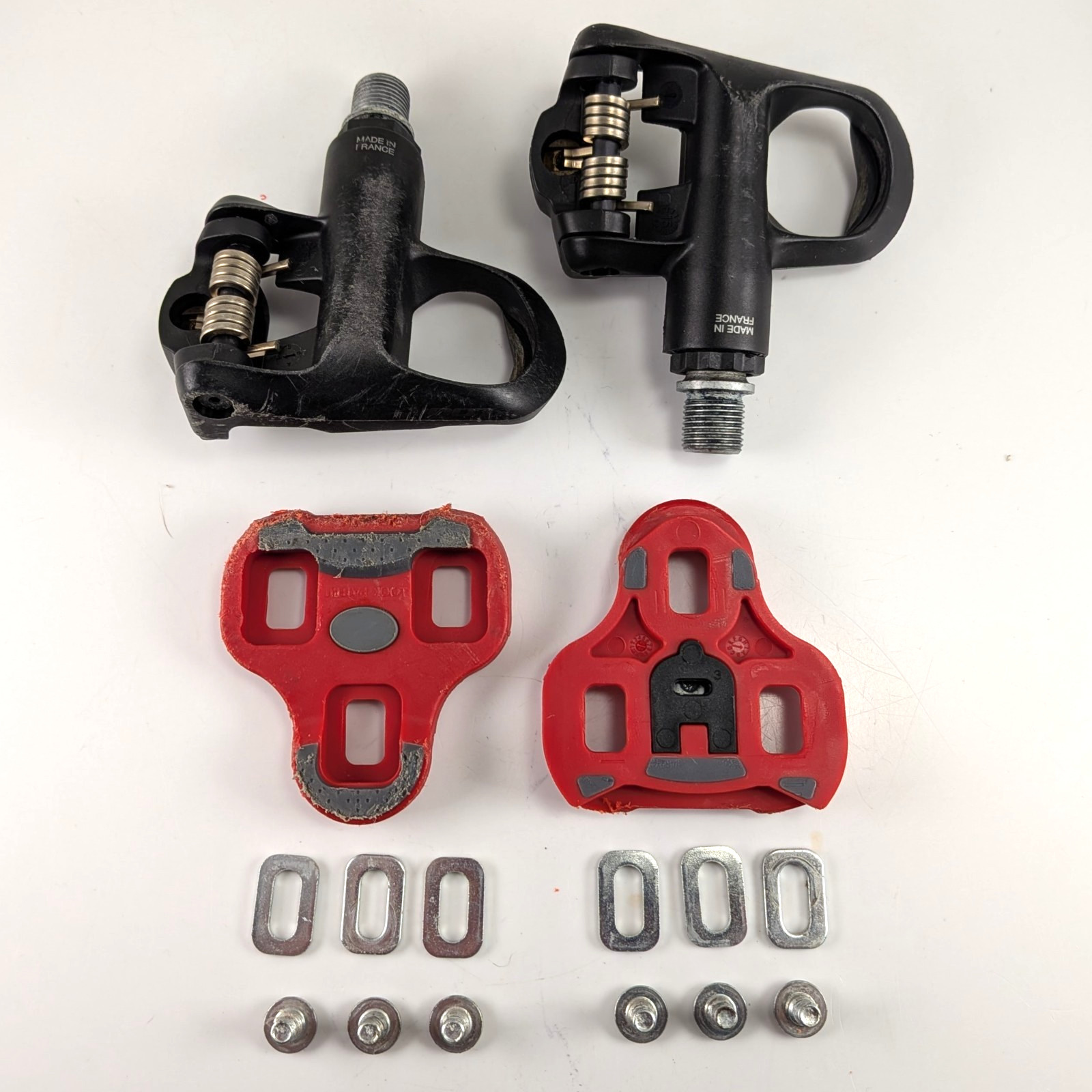 Look Keo Easy Plus Pedals ~ 3-Bolt Cleats Included