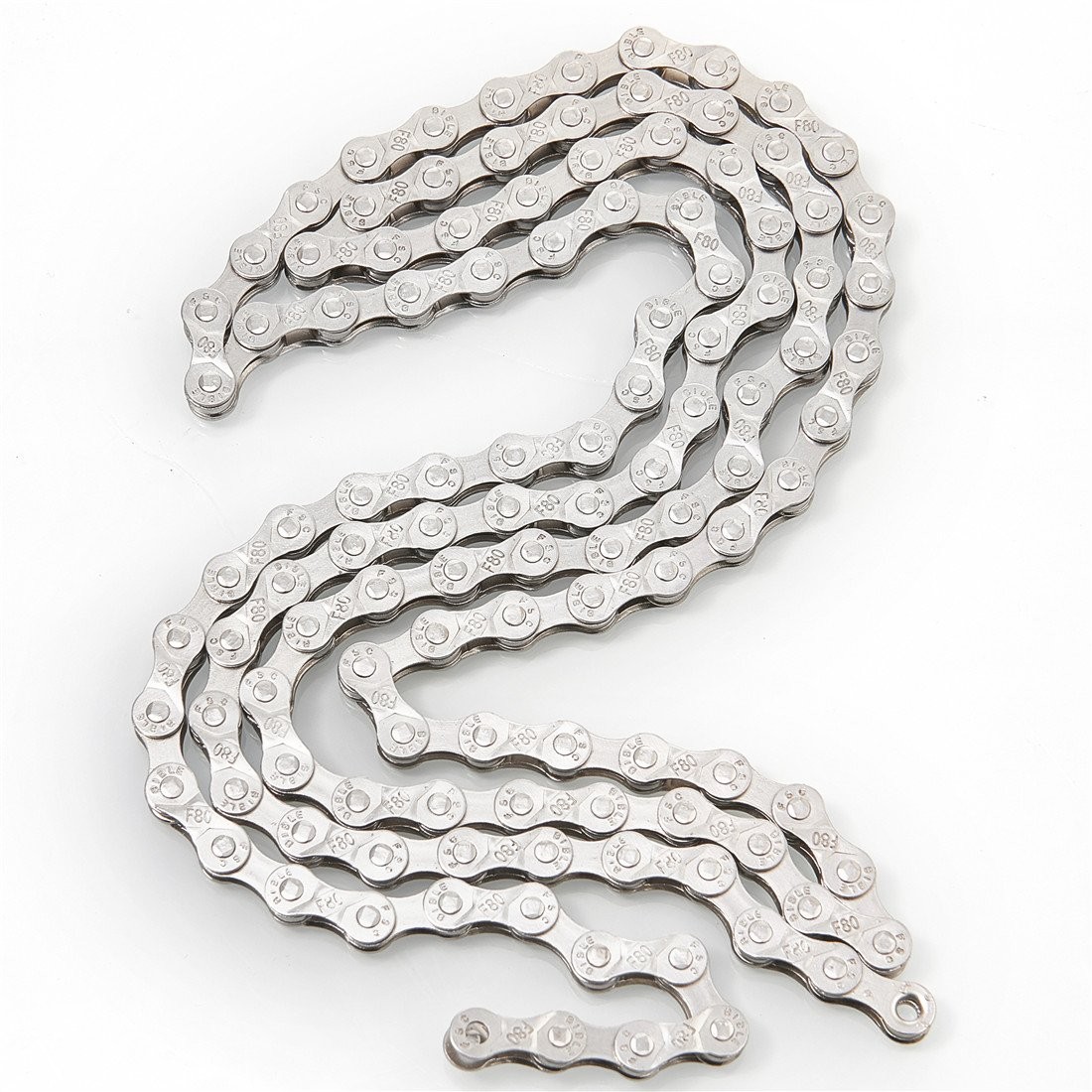 HeavyDuty Bicycle Chain 6 7 8 Speed 116L 1/2×3/32 Silver Gold for MTB Road Bike