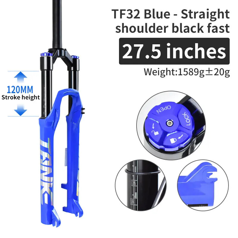 Mountain Bicycle Boost Suspension Air Fork 27.5/29Inch 120mm Travel Front Fork