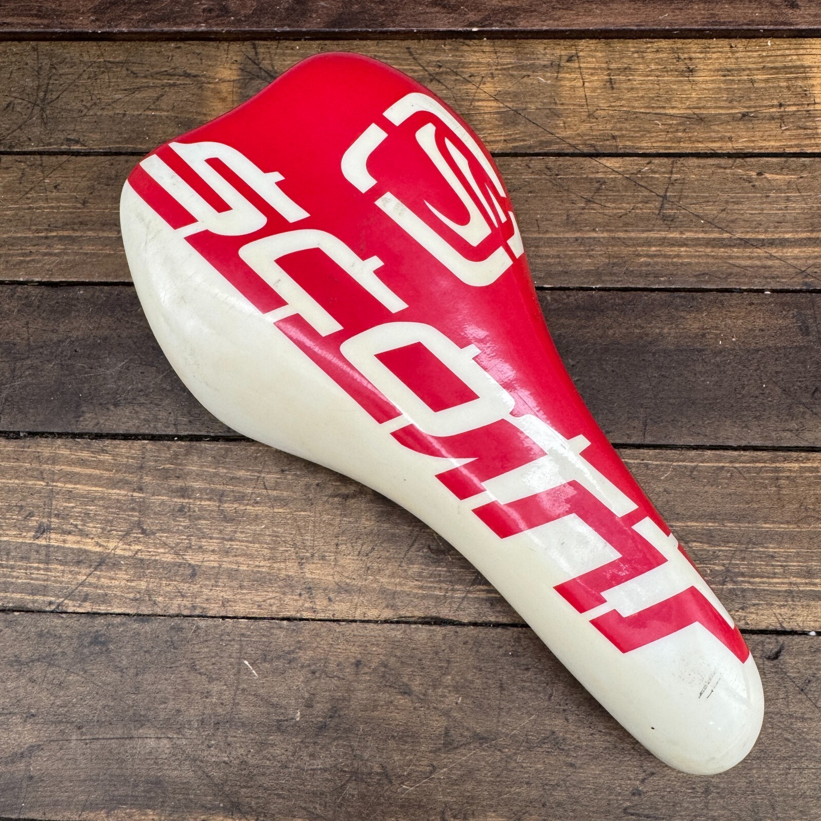 Scott Seat Small Kids Youth Padded BMX Padded SCT-6 Viscount M OG Red White