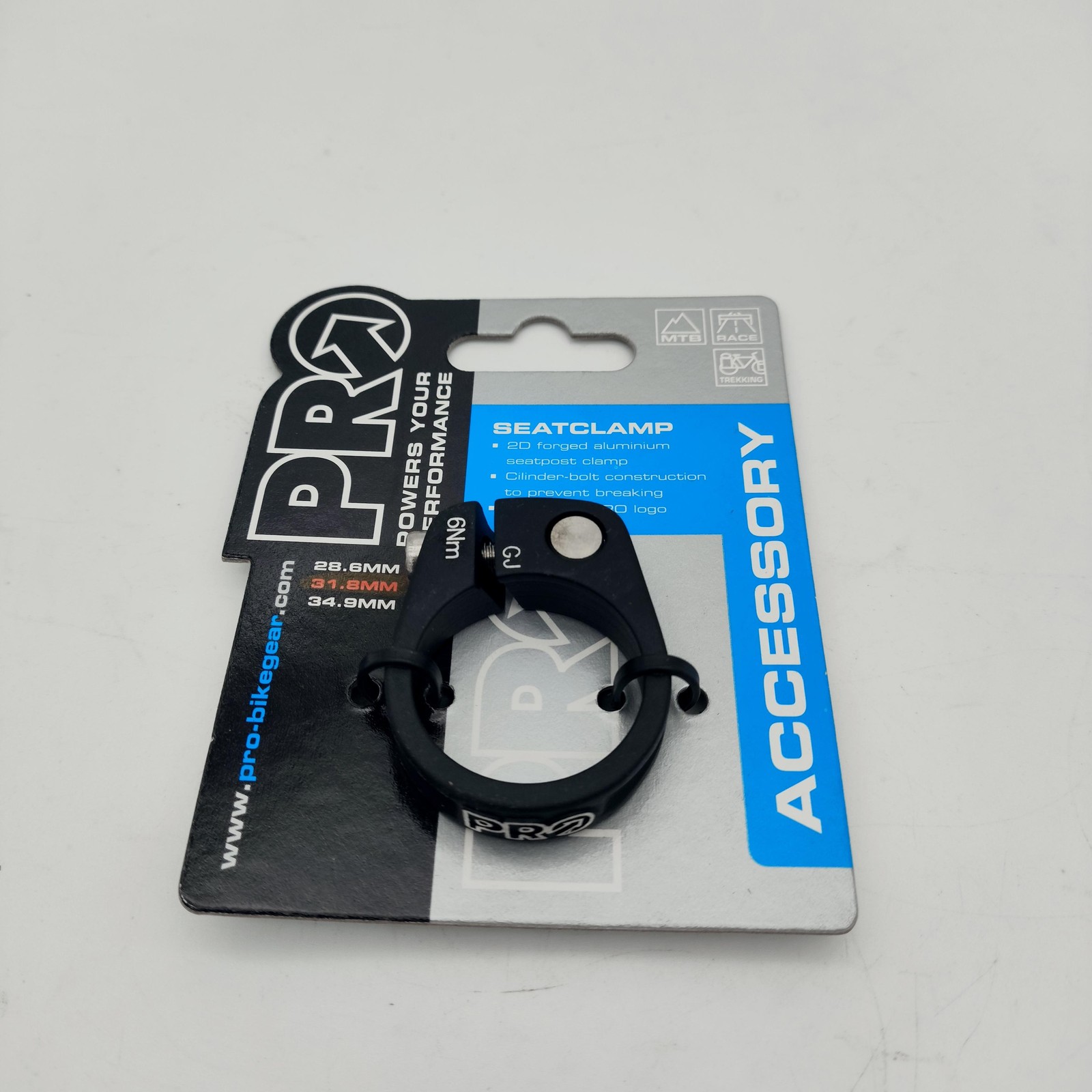 Shimano PRO Alloy Seat Post SeatPost Clamp, Black, 34.9/31.8mm