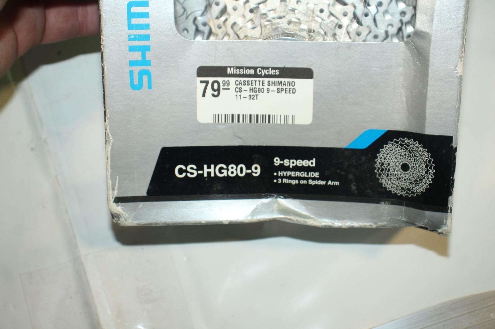 Shimano Cassette Sprocket CS-HG80-9 9 Speed Hyperglide