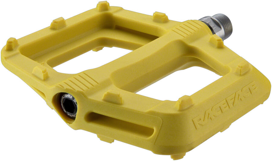 RaceFace Ride Pedals – Platform, Composite, 9/16″, Yellow