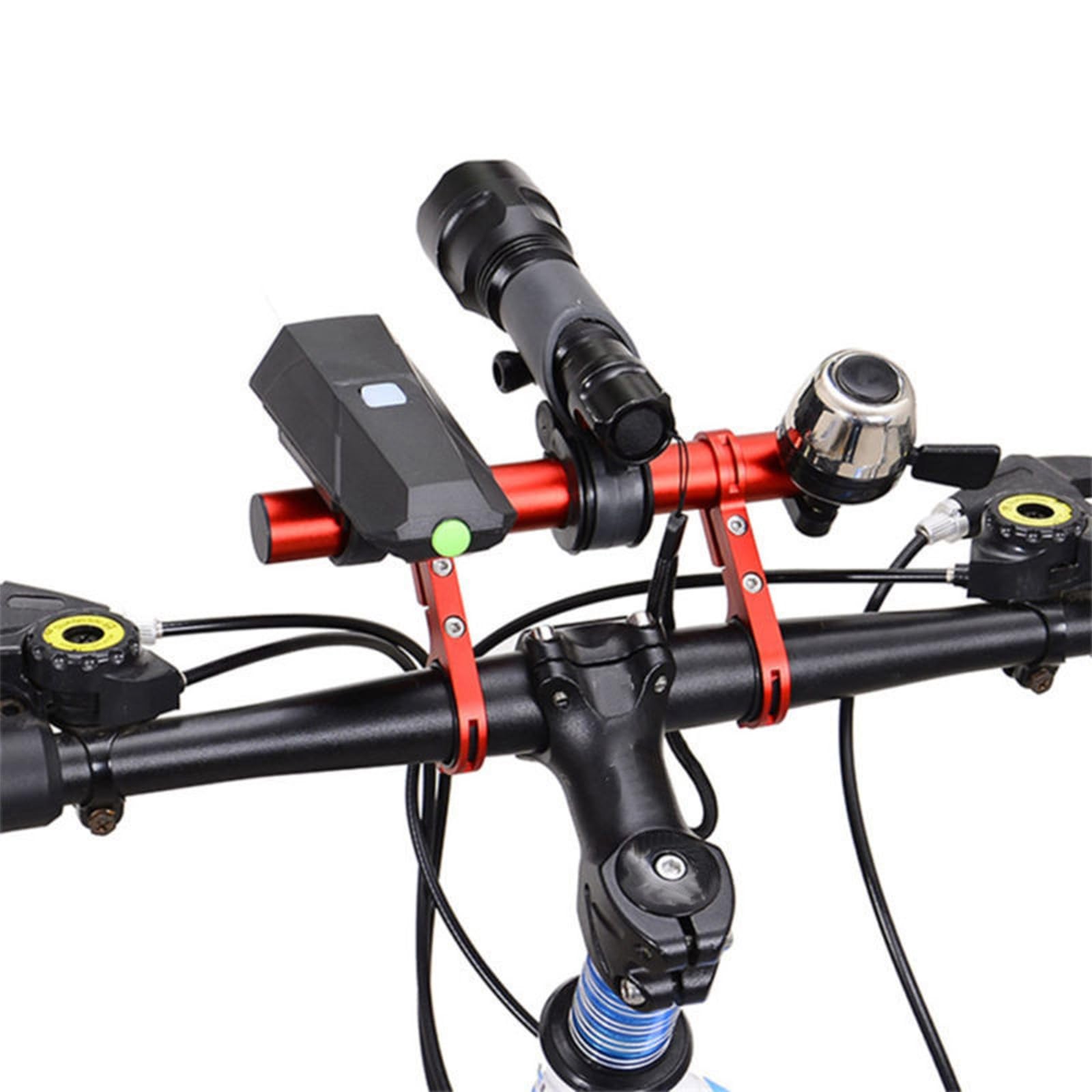 20cm Professional Handlebar Extension Frame Bike Extend Bracket Red