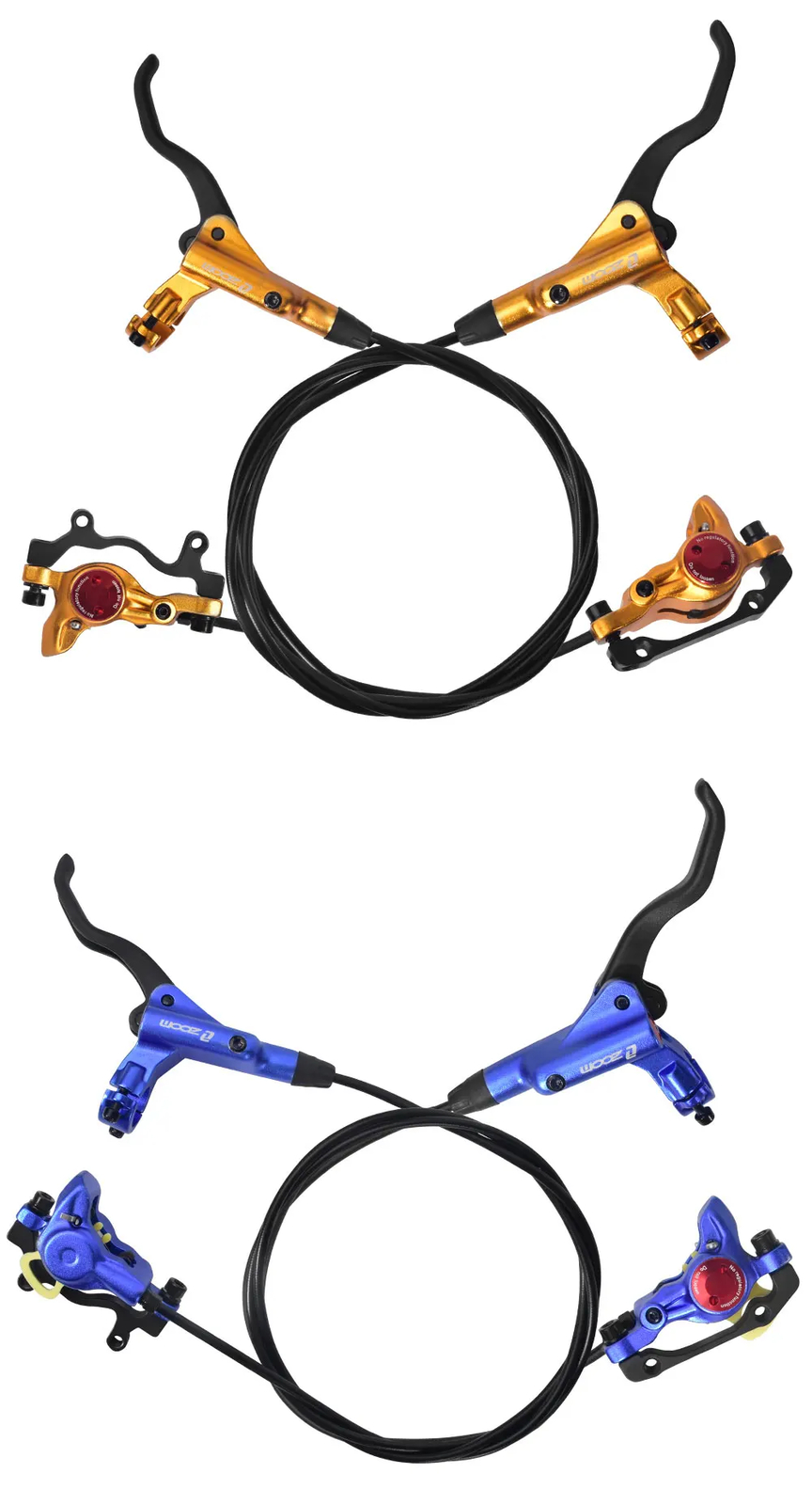 MTB Bike Oil Disc Brake 800mm 1400mm Bicycle Hydraulic Disk Brake Caliper Sets