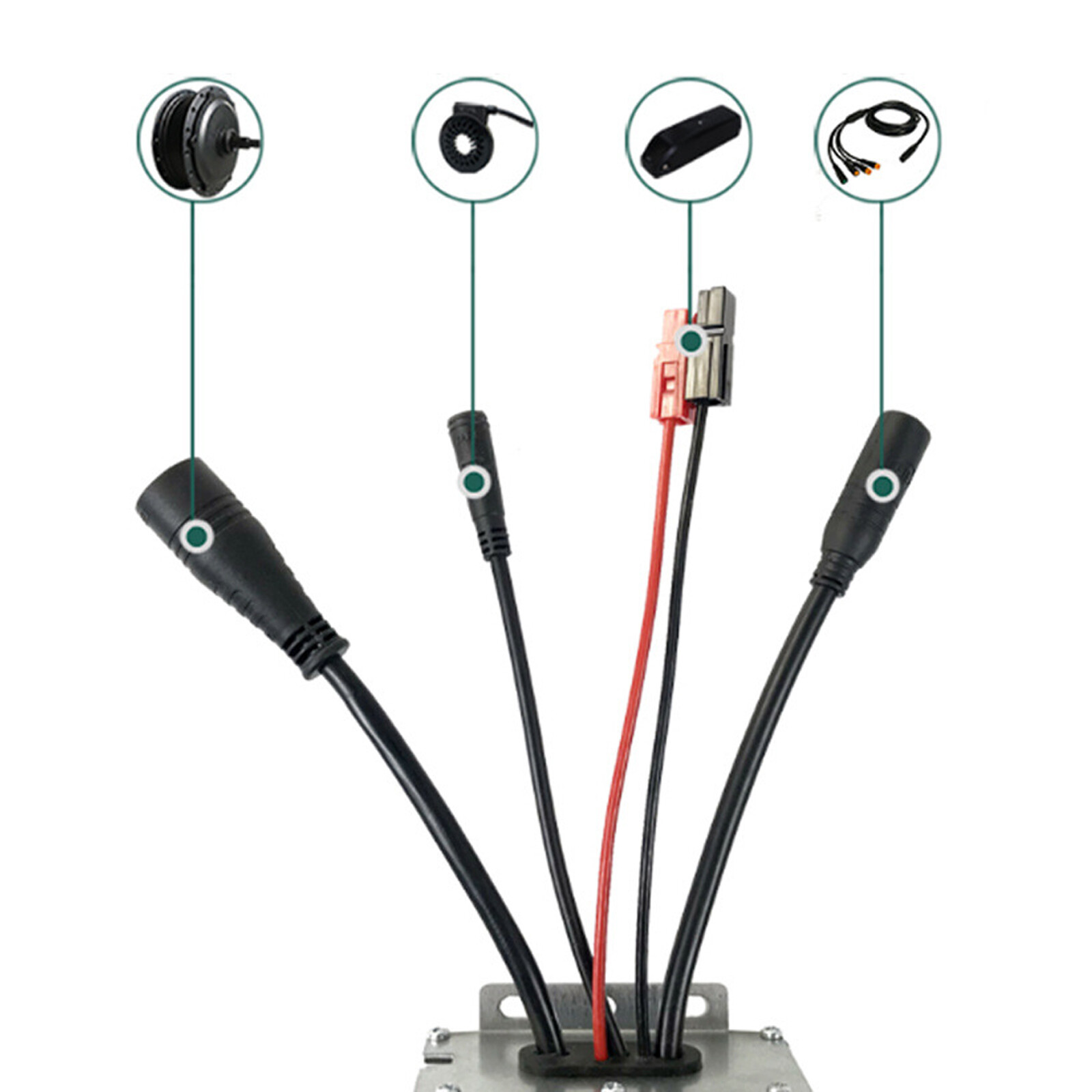 30A 36V 48V KT Waterproof Controller For 1000W 1500W E-bike Brushless Motor
