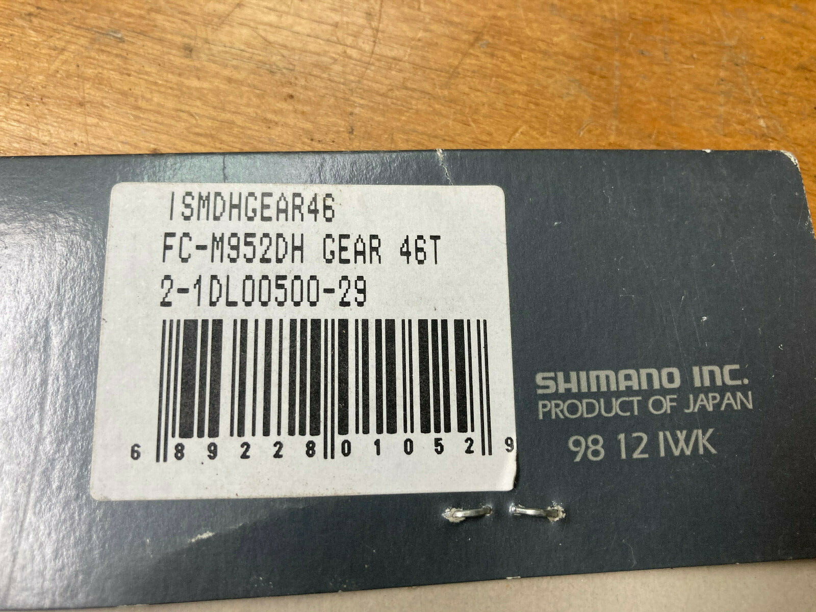 Shimano XTR 46T 4 arm downhill ring FC-M952DH NOS 112BCD