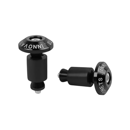Universal 7/8″ 22mm Bar Ends Plug Slider Aluminum Handlebar Grips Bar Black