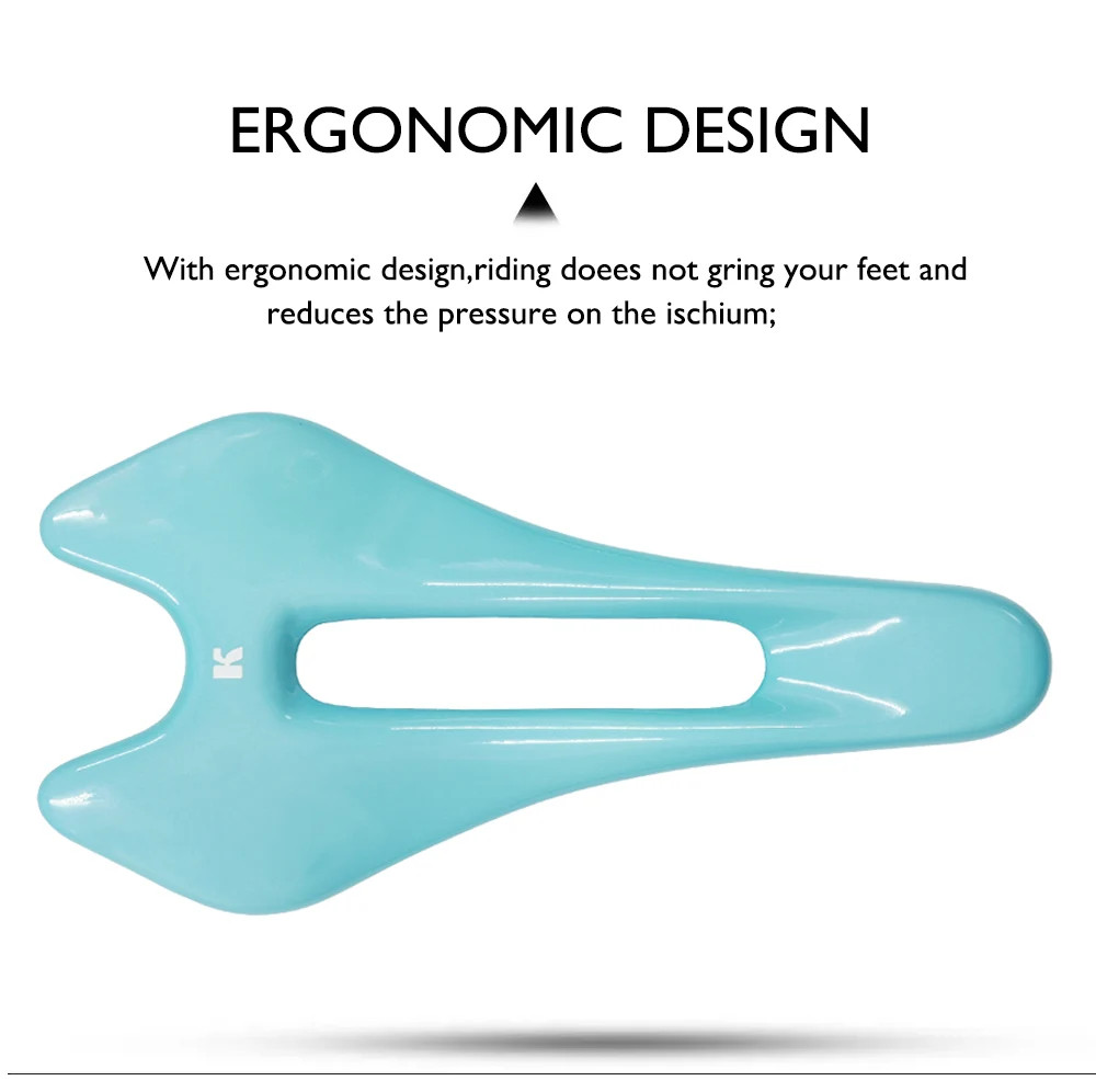 Carbon Fiber Saddle Ultralight Seat for Road/Mountain/City Bike 132/122x242mm