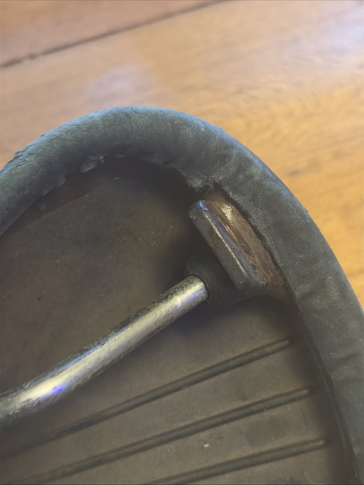 Vintage Selle Italia Univega Branded Saddle Blue 272 mm Length 162 mm Width