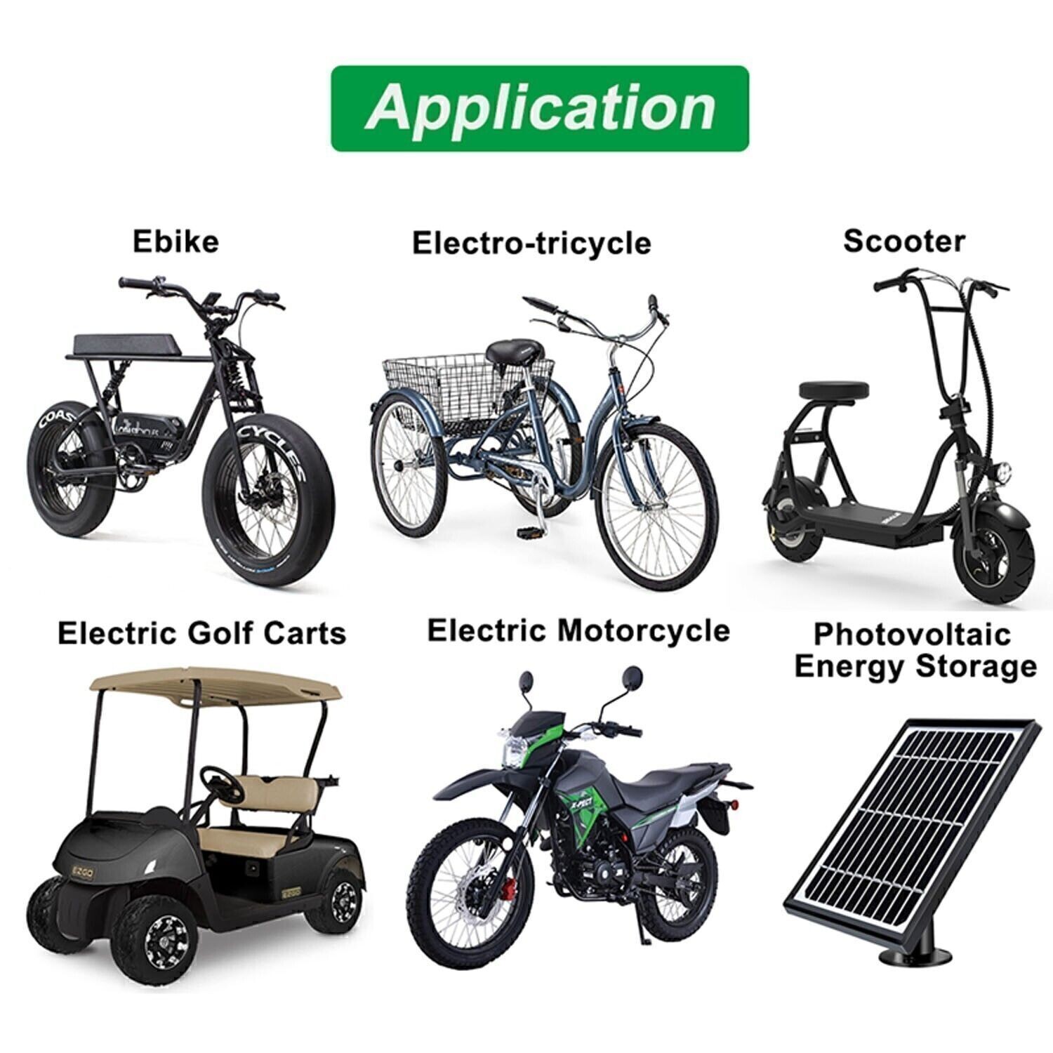 48V Ebike Lithium Battery For 1500W 1000W 750W 500W 200W Electric Bike Bicycle