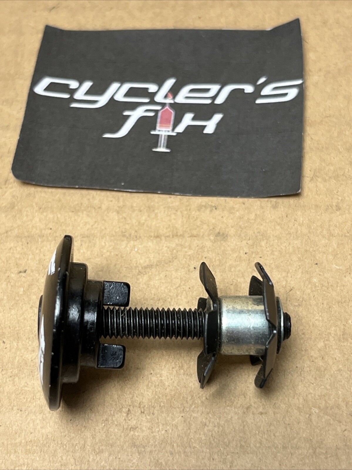 NOS 1” FMF Racing Stem Bolt Top Cap Alloy Freestyle Race BMX Mini Fit: Haro GT