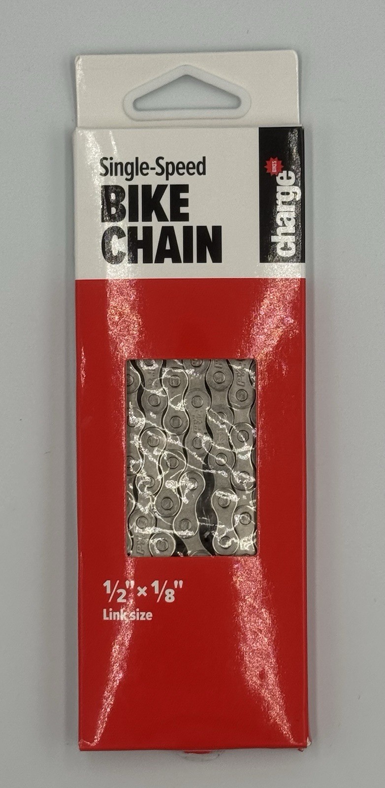 Charge Chrome Bike Chain 1/2 x 1/8 High Strength BMX/Single Speed 112 Links