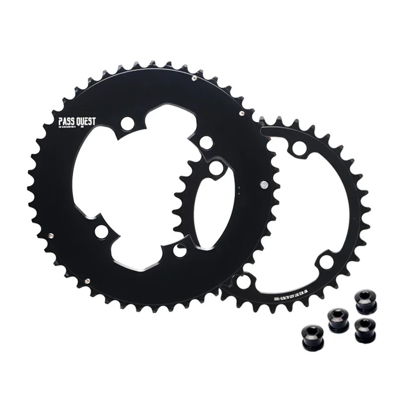 107BCD Double Chainring for 12S Road/Gravel Bike 46-33T 48-35T 50-37T 52-39T