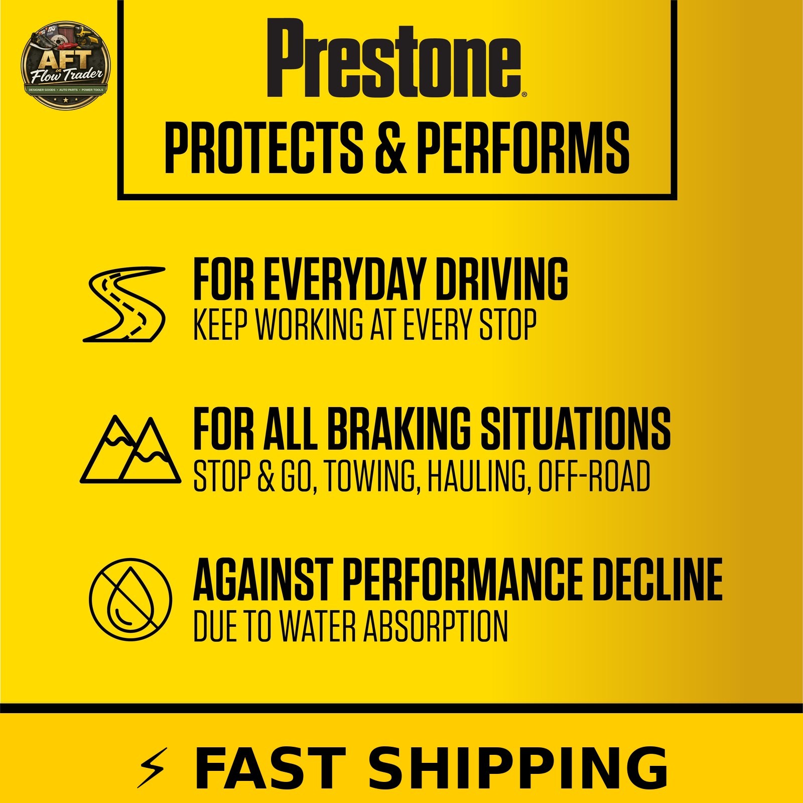Prestone DOT 4 Brake Fluid 32 fl oz