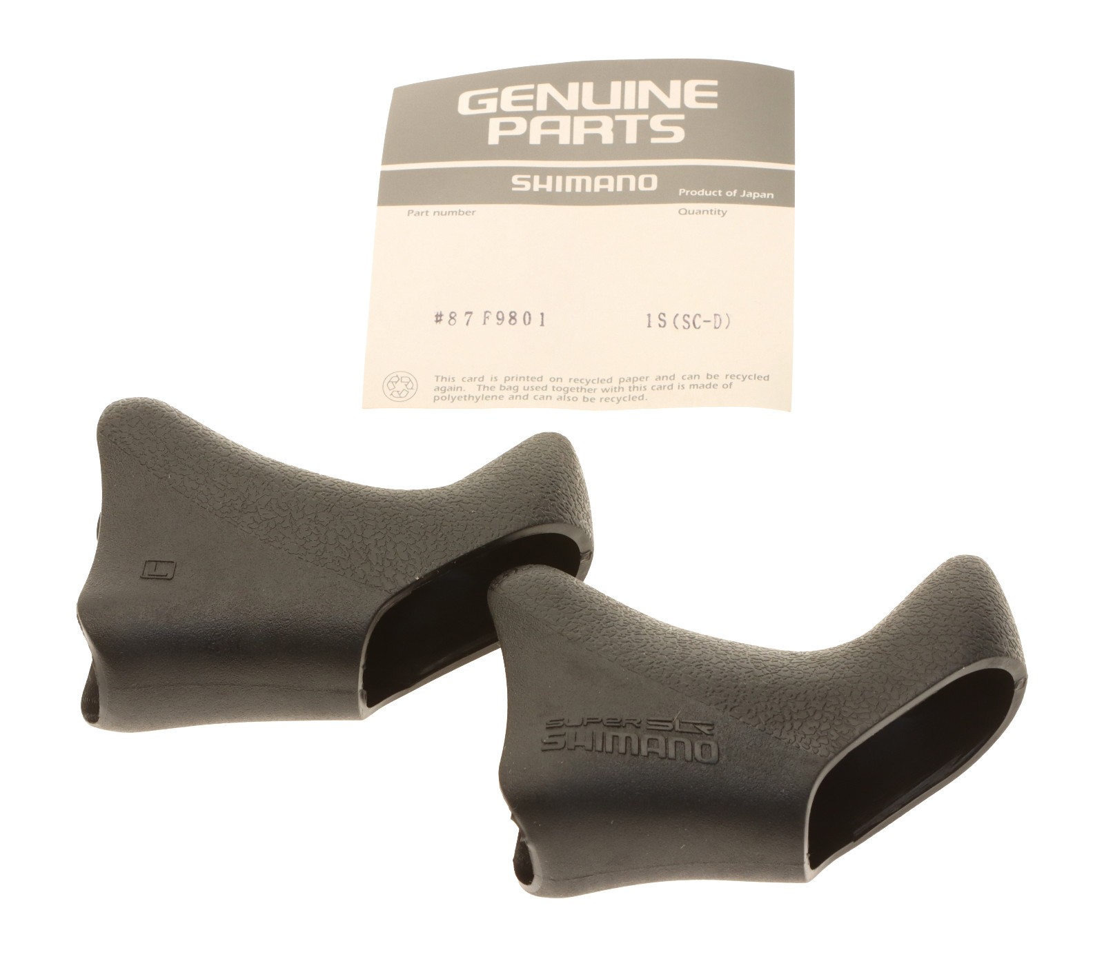Shimano Ultegra Super SLR Brake Hoods Covers for BL-6403 Pair Aero Black NEW NOS